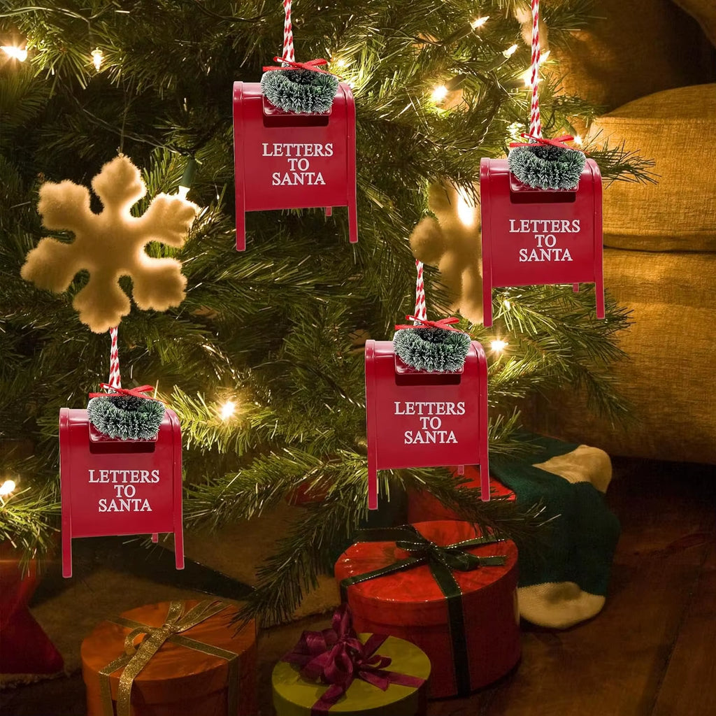 Letter to Santa Mail Box Ornament