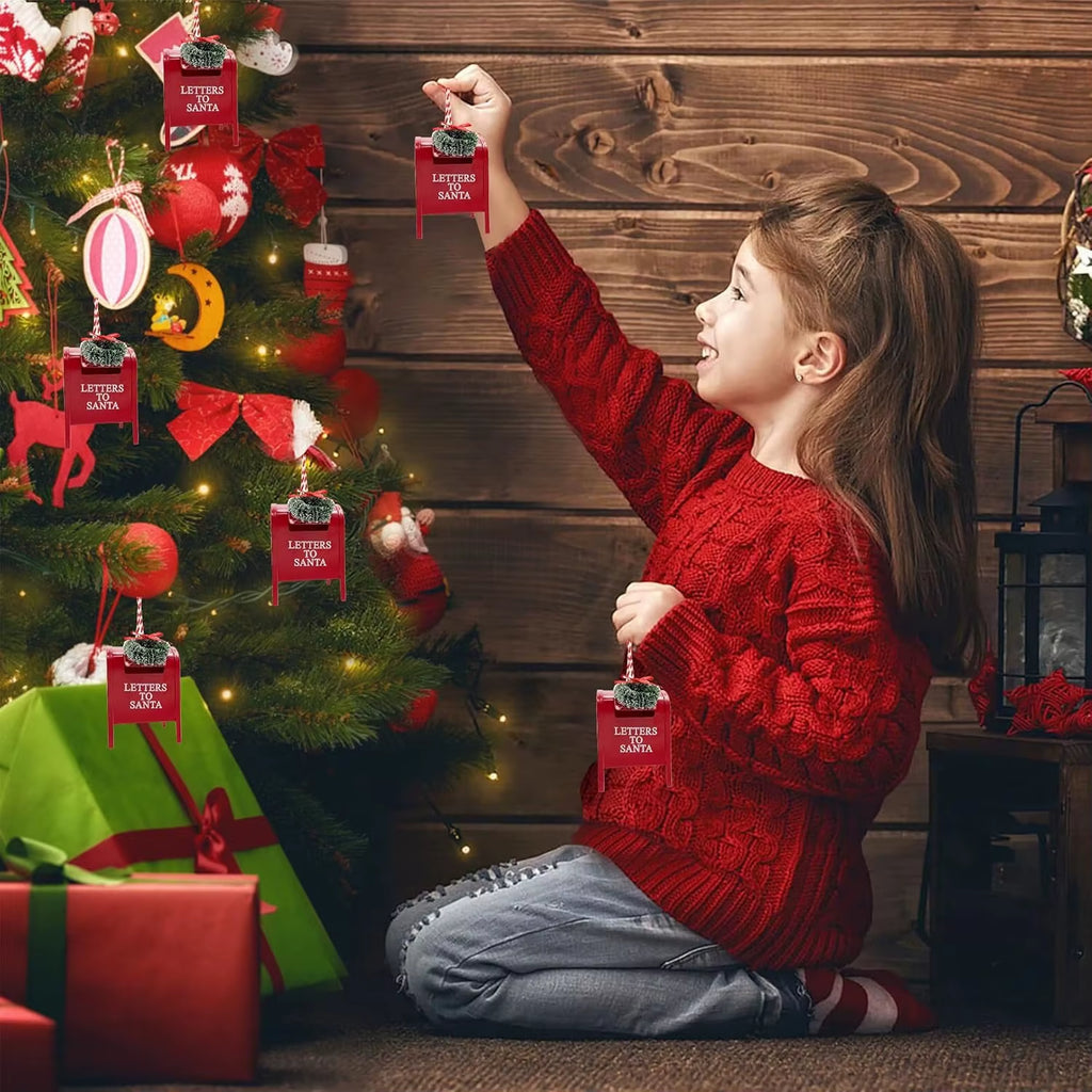 Letter to Santa Mail Box Ornament