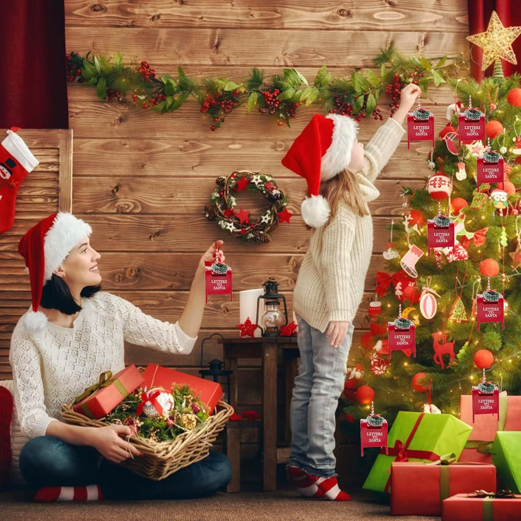 Letter to Santa Mail Box Ornament