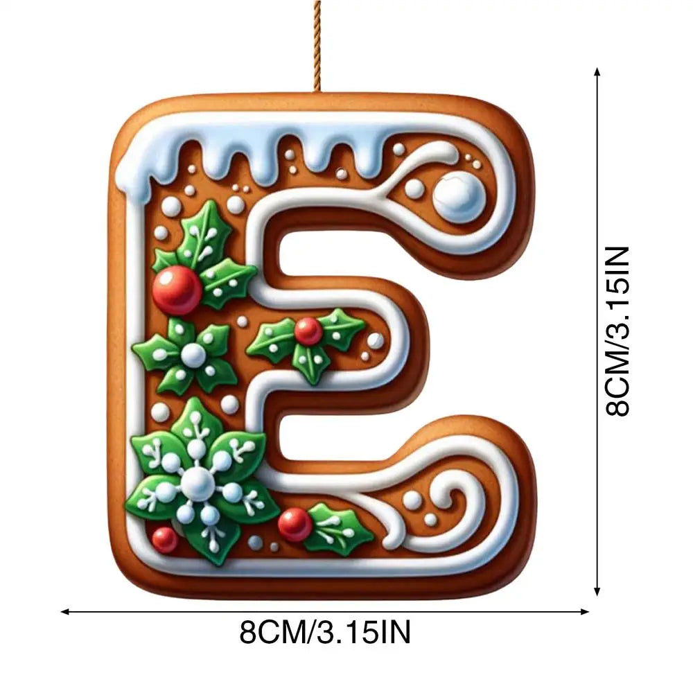 Acrylic Ornament Letters 