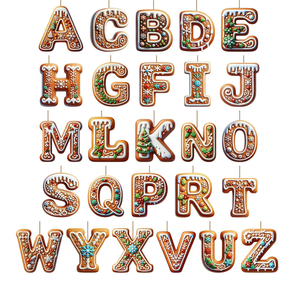 Acrylic Ornament Letters 