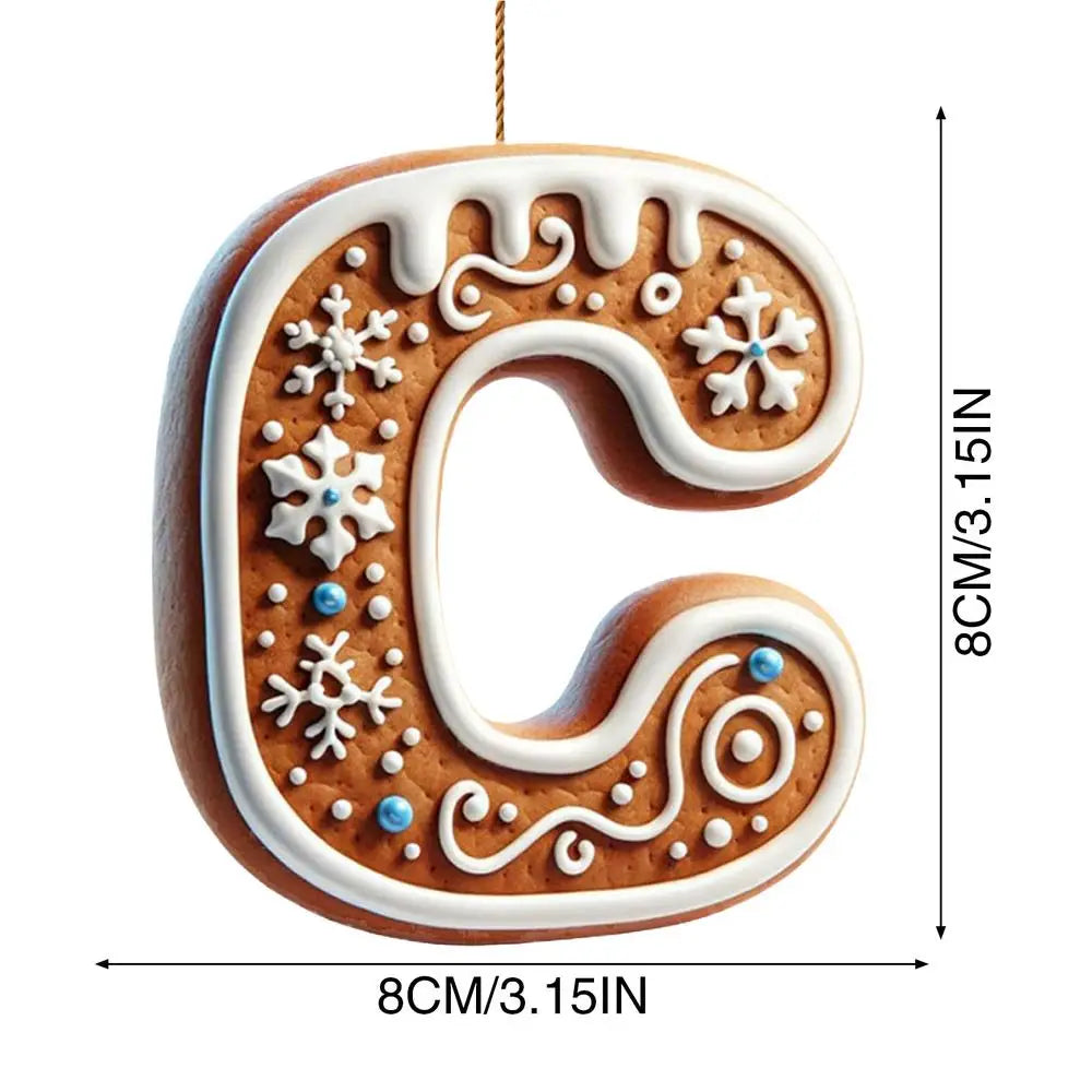 Acrylic Ornament Letters 