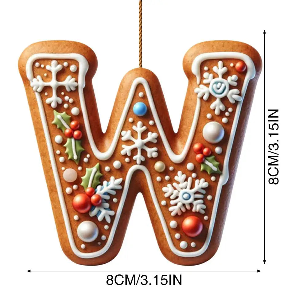 Acrylic Ornament Letters 