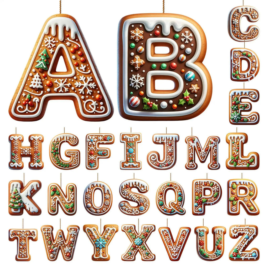 Acrylic Ornament Letters 