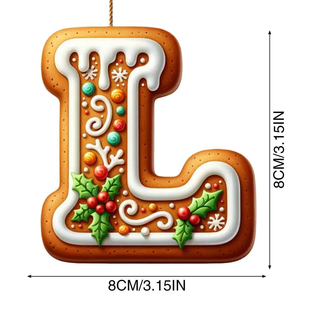 Acrylic Ornament Letters 