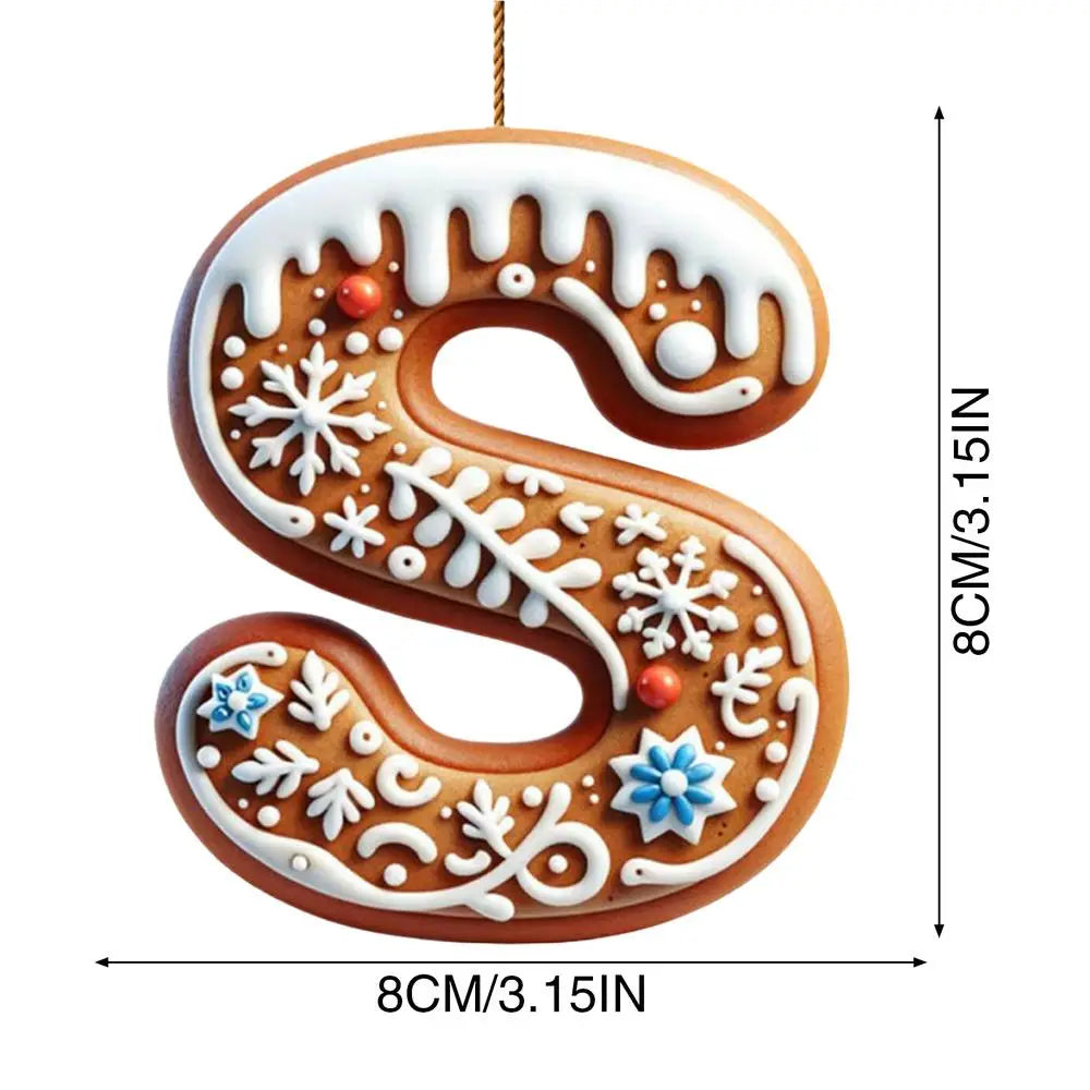 Acrylic Ornament Letters 