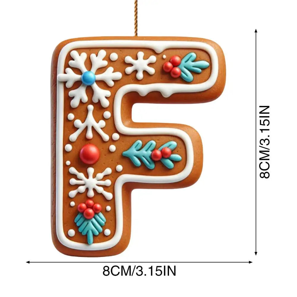 Acrylic Ornament Letters 