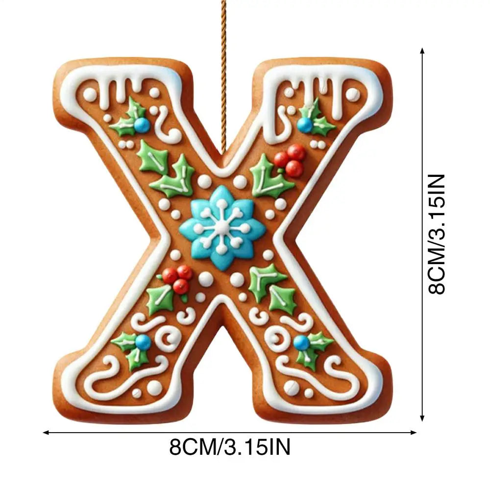 Acrylic Ornament Letters 