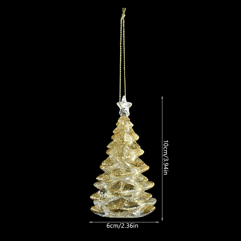 Crystal Ornaments forChristmas Tree 