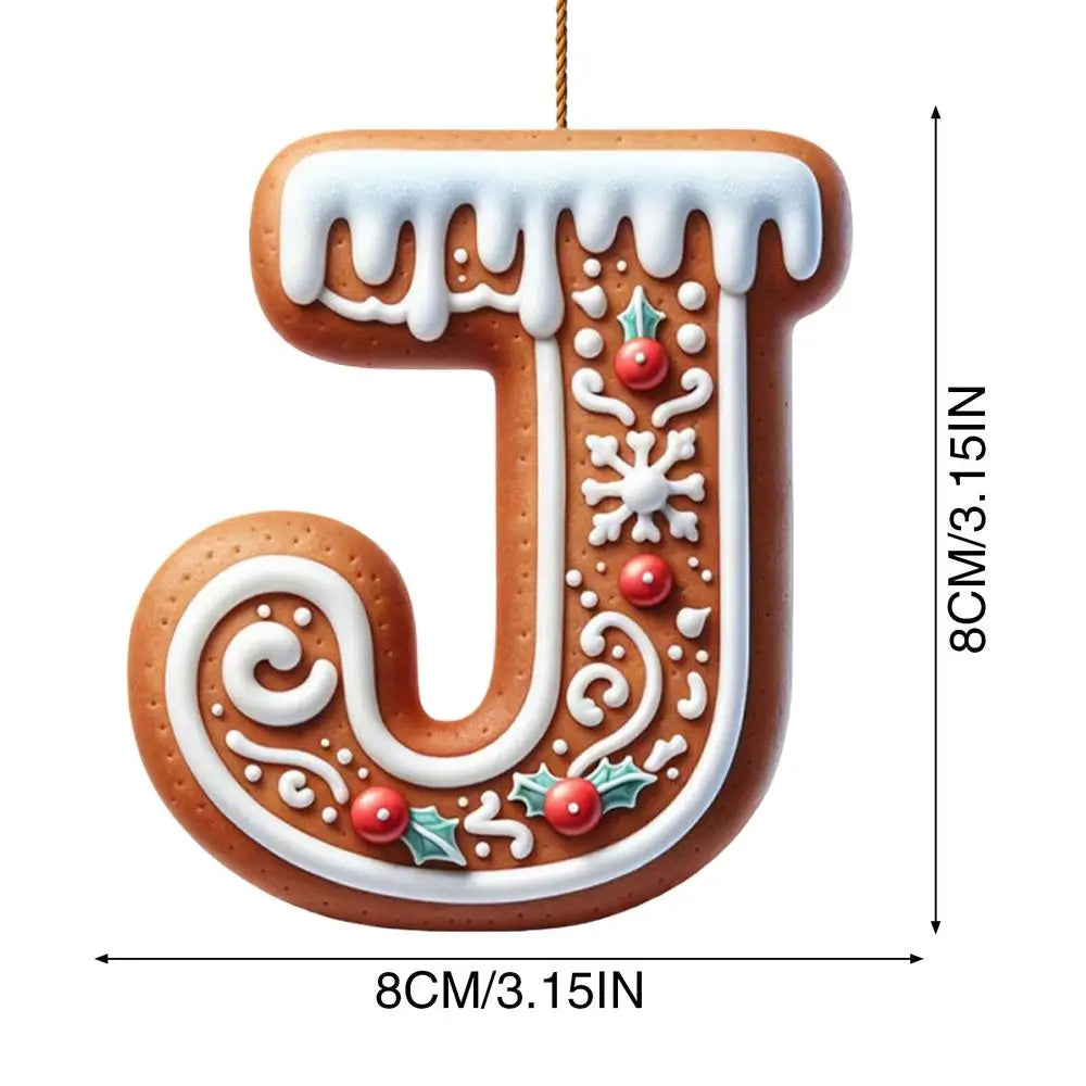 Acrylic Ornament Letters 