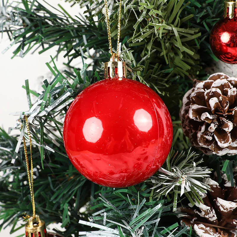36Pcs Christmas Ball Tree Decoration Ornaments for Home Decor