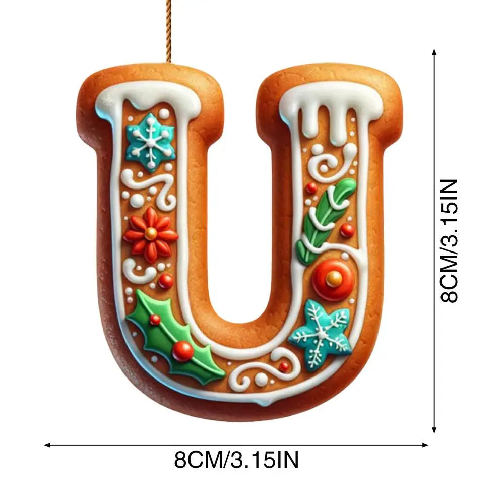 Acrylic Ornament Letters 