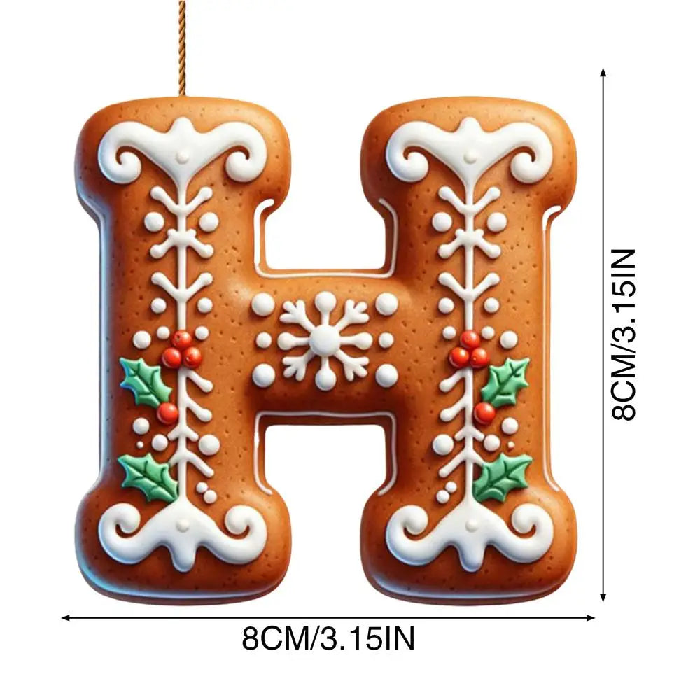 Acrylic Ornament Letters 