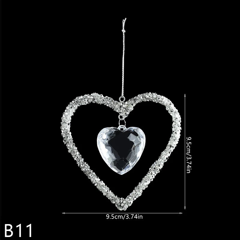 Crystal Ornaments forChristmas Tree 