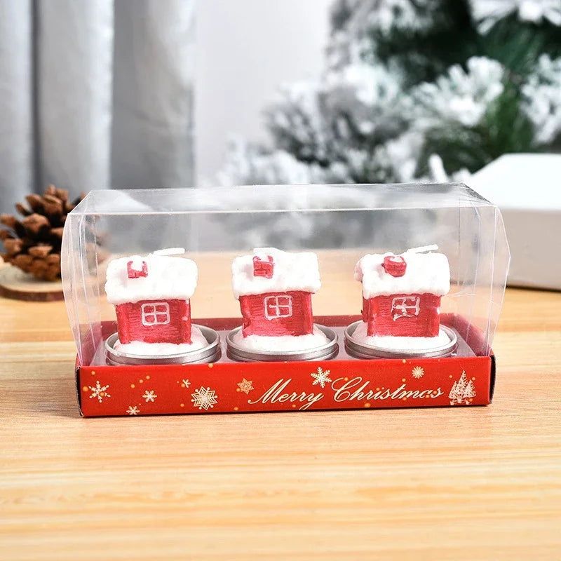 3Pcs Candles Gift Decorations