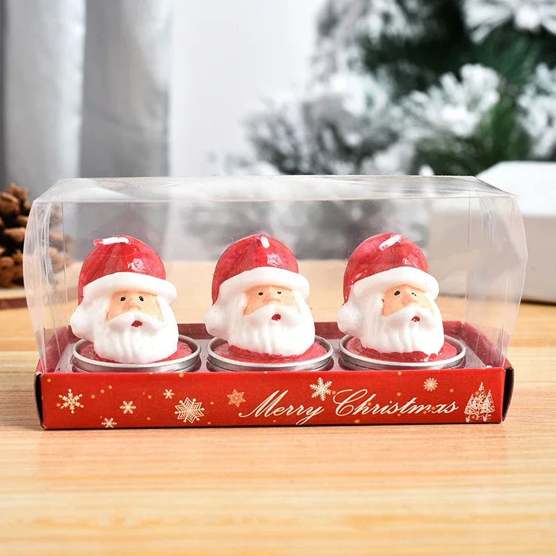 3Pcs Candles Gift Decorations
