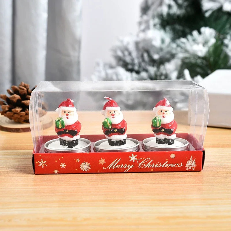 3Pcs Candles Gift Decorations