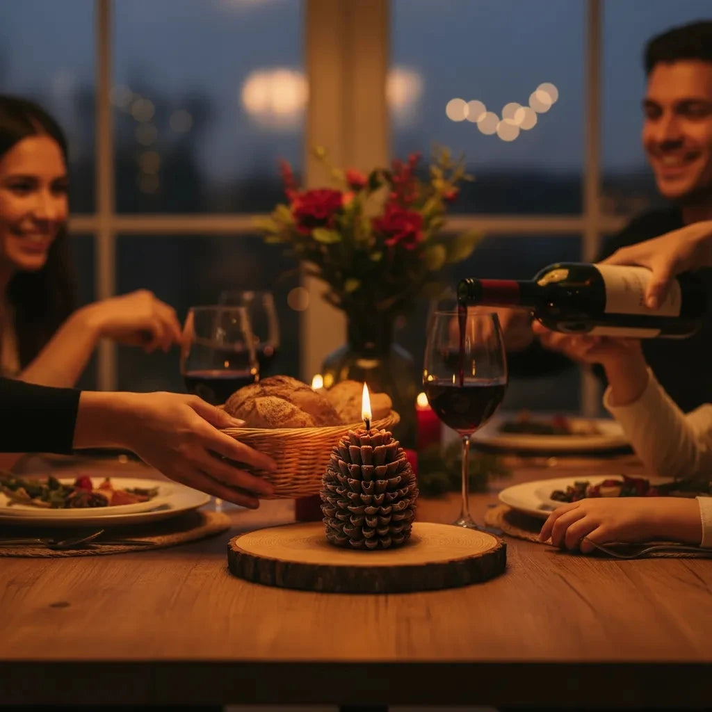 Pinecone Scented Candle