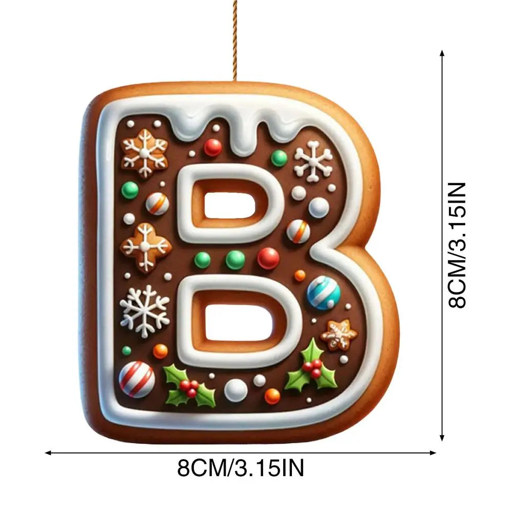 Acrylic Ornament Letters 