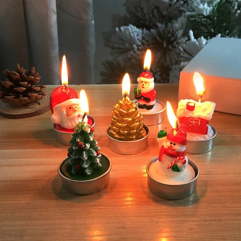 3Pcs Candles Gift Decorations