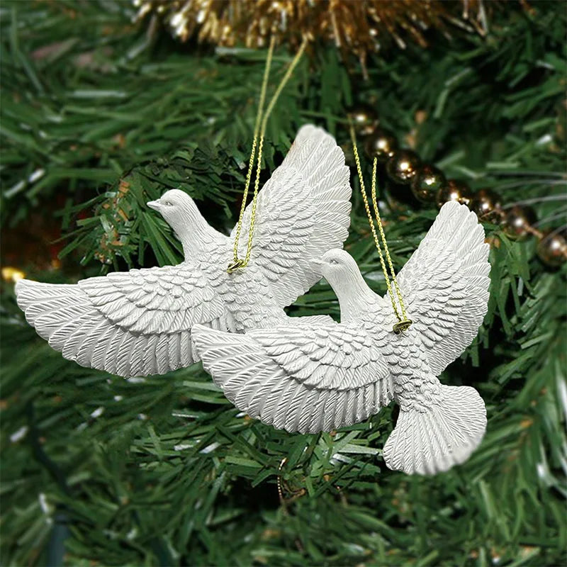 Doves Ornament for Christmas Tree