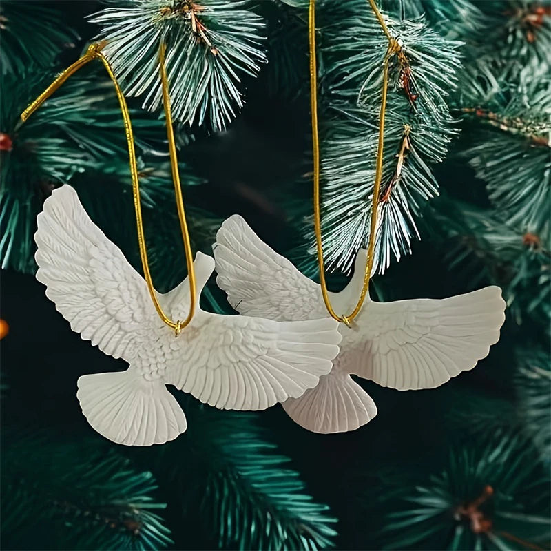 Doves Ornament for Christmas Tree