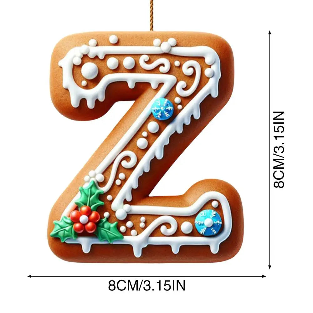 Acrylic Ornament Letters 