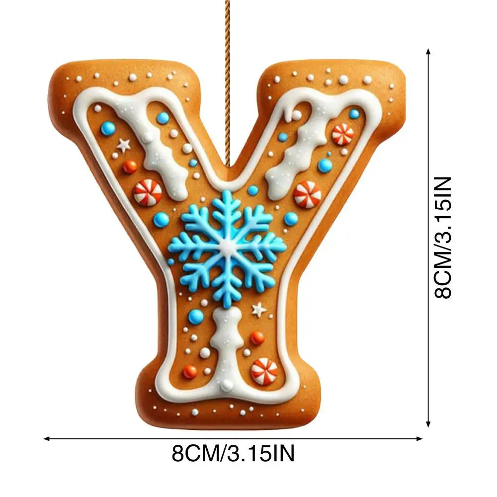 Acrylic Ornament Letters 