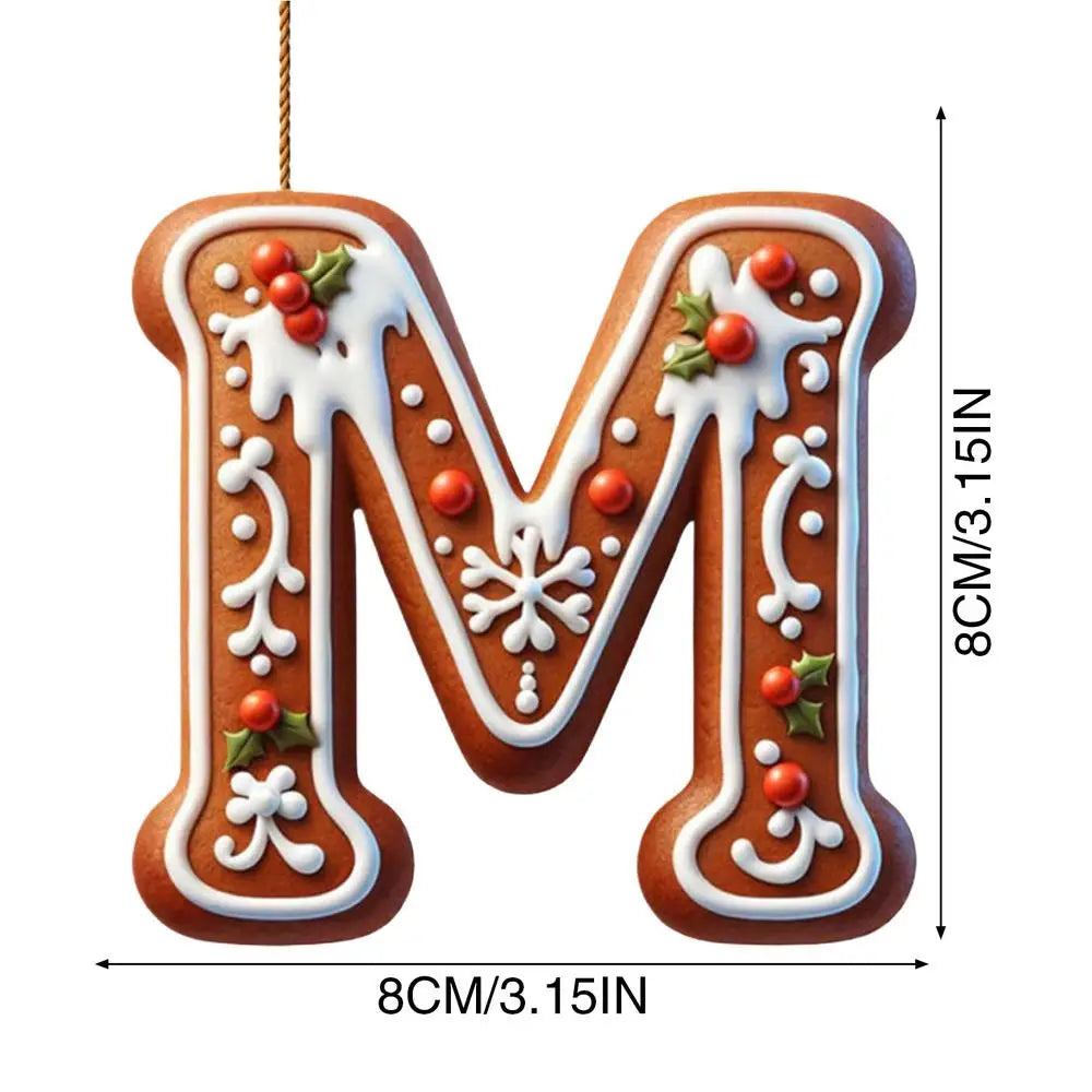 Acrylic Ornament Letters 