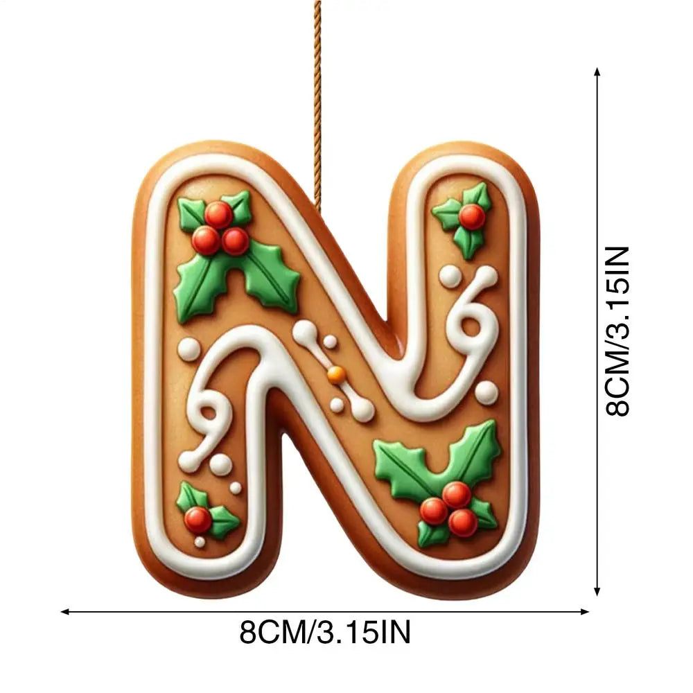 Acrylic Ornament Letters 