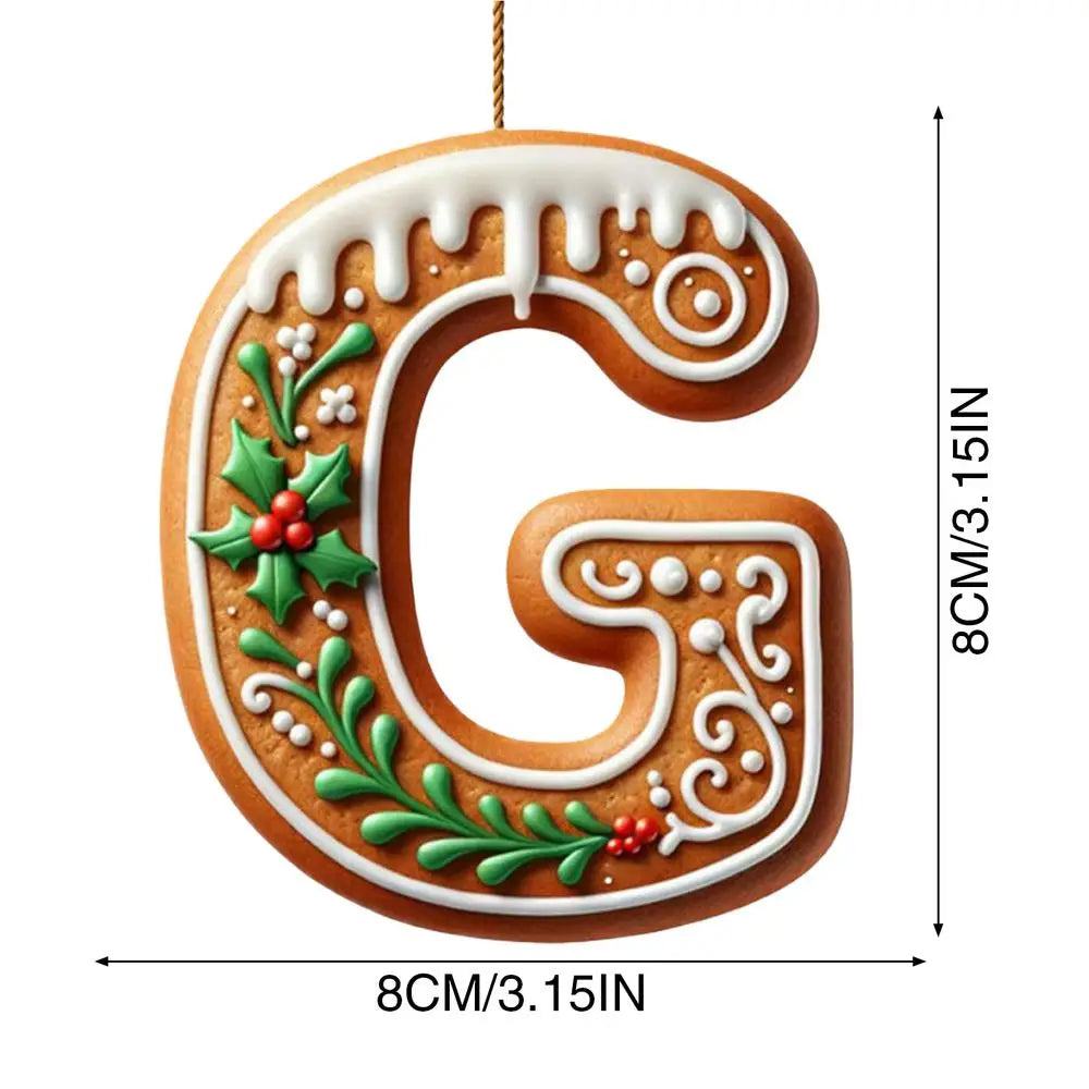 Acrylic Ornament Letters 