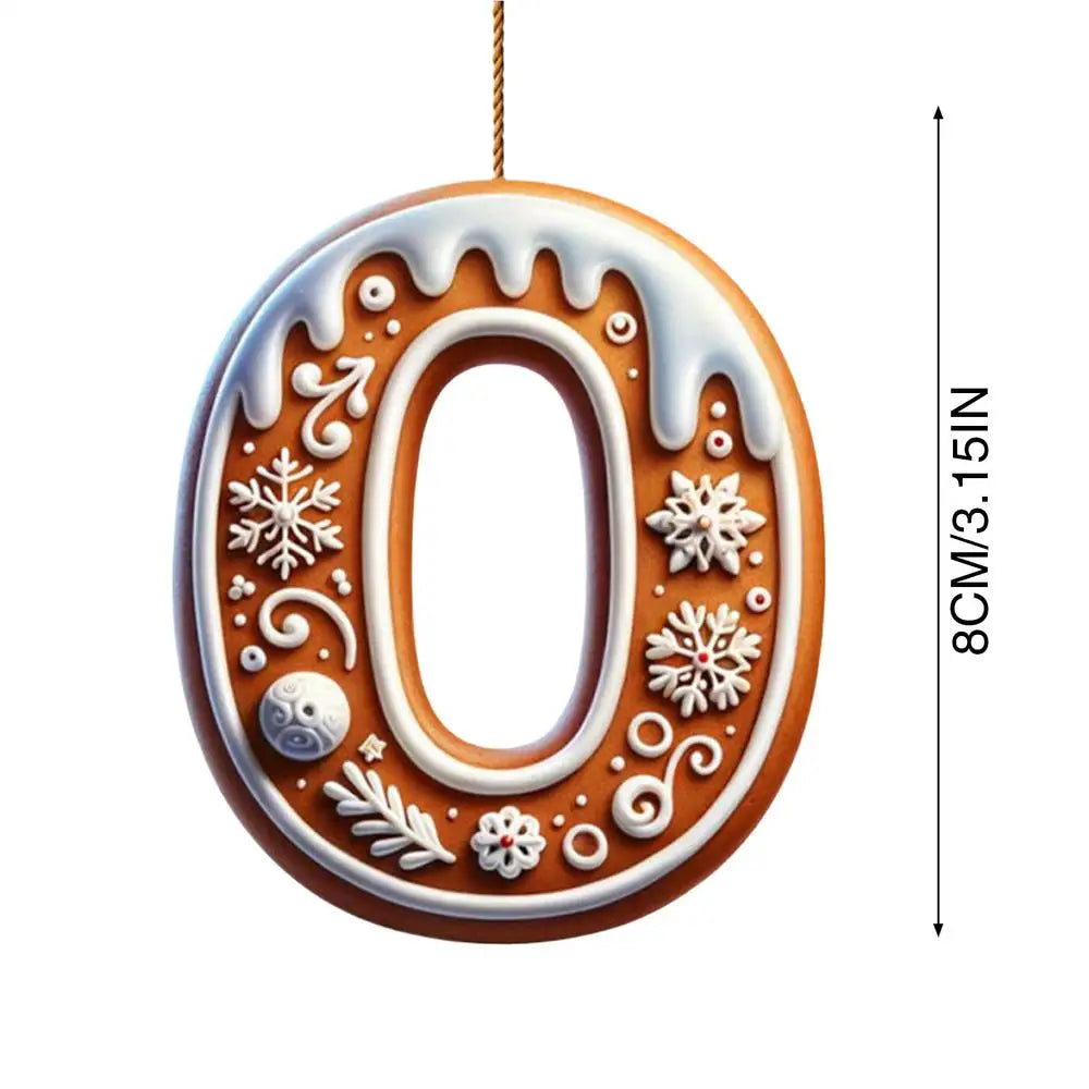 Acrylic Ornament Letters 