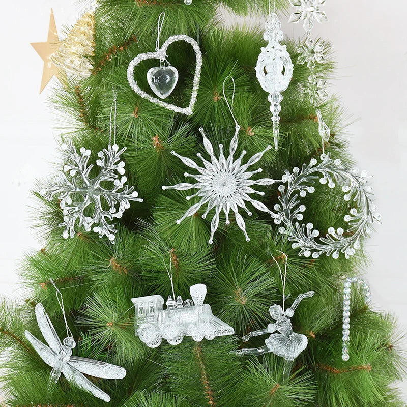 Crystal Ornaments forChristmas Tree 