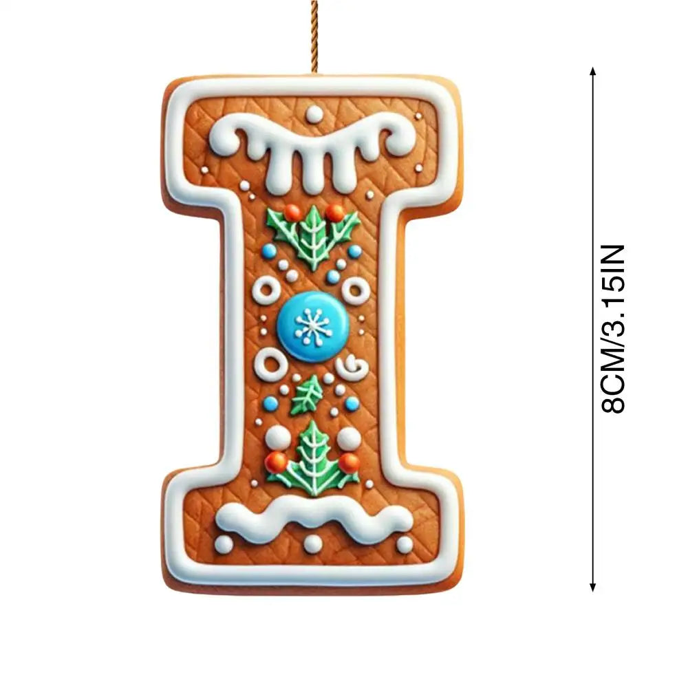 Acrylic Ornament Letters 