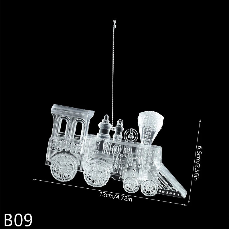 Crystal Ornaments forChristmas Tree 