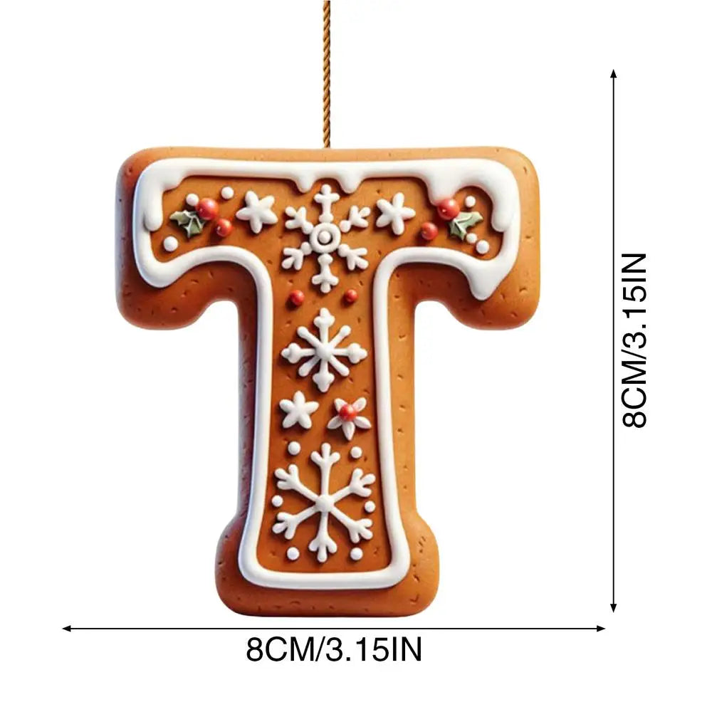 Acrylic Ornament Letters 