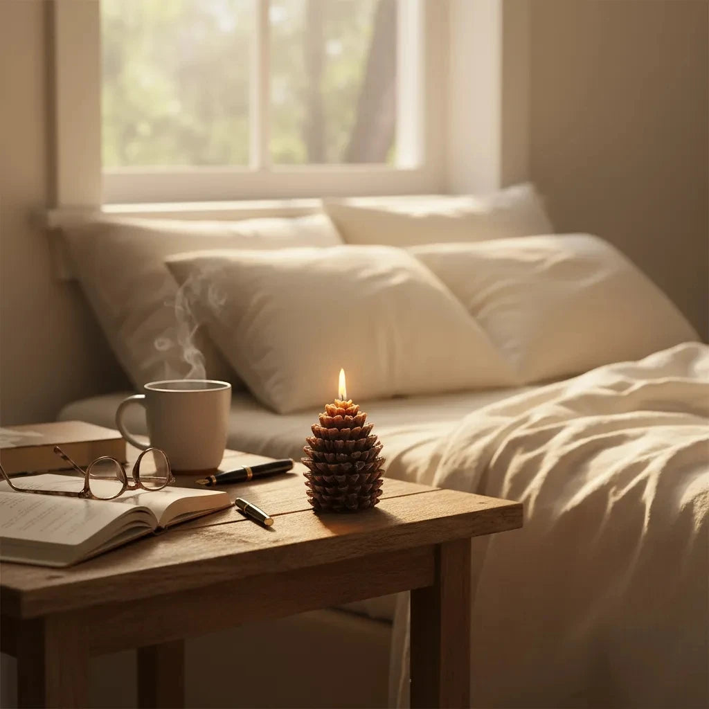 Pinecone Scented Candle