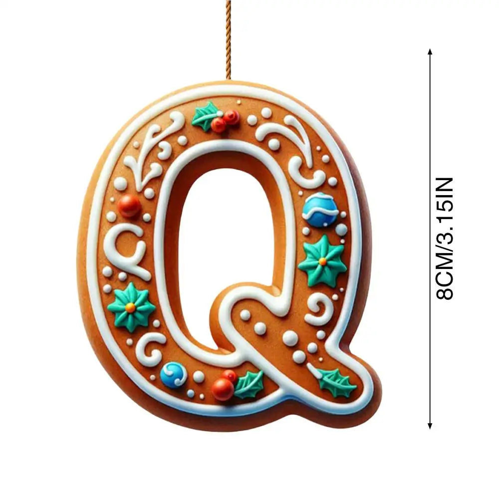 Acrylic Ornament Letters 