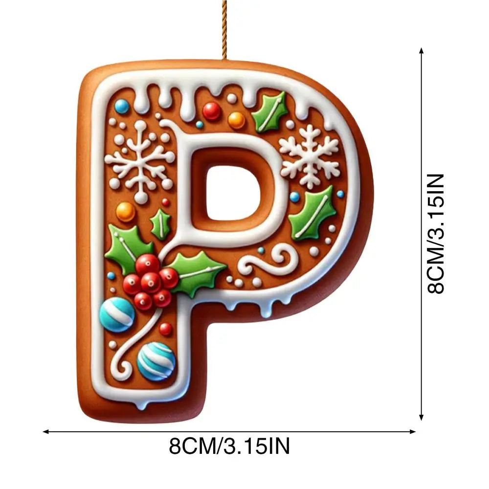 Acrylic Ornament Letters 