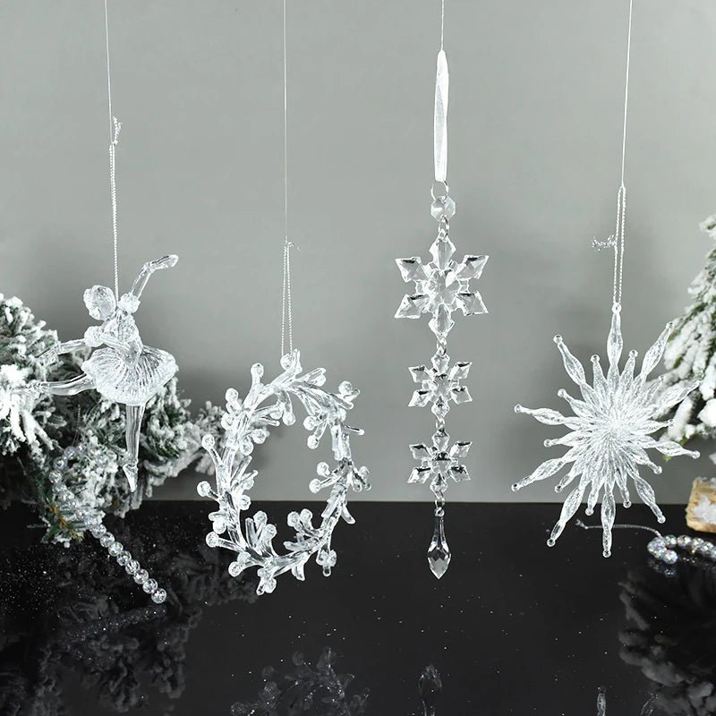 Crystal Ornaments forChristmas Tree 