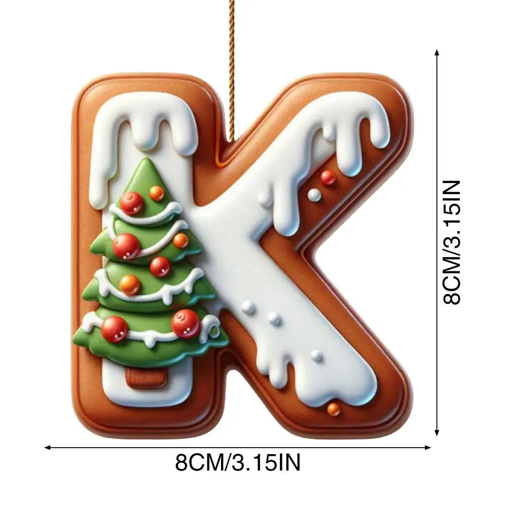 Acrylic Ornament Letters 