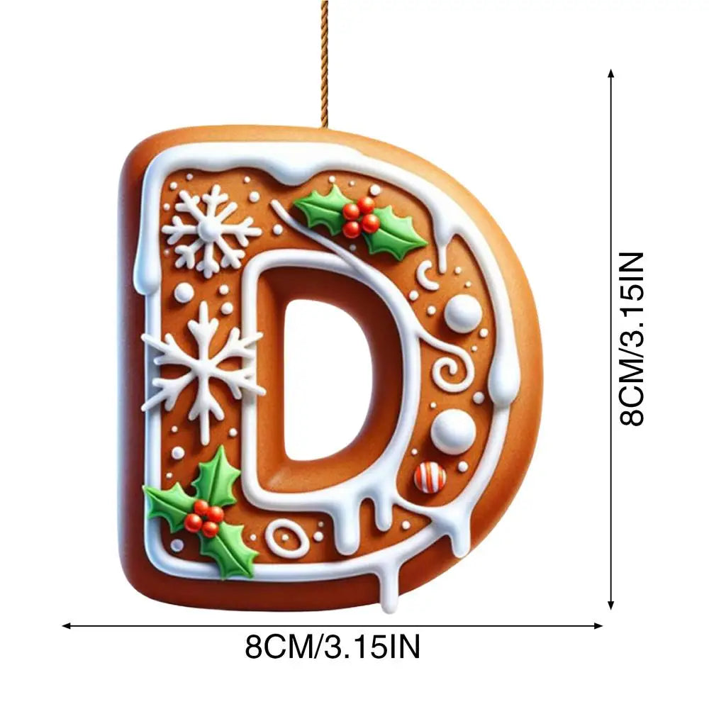 Acrylic Ornament Letters 