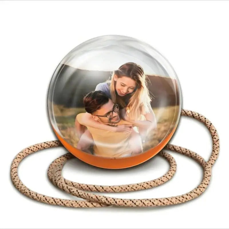 Custom Crystal Ball Ornament